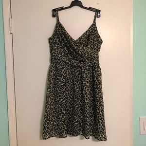 ✨2/$25 Delia's Leopard Print Dress